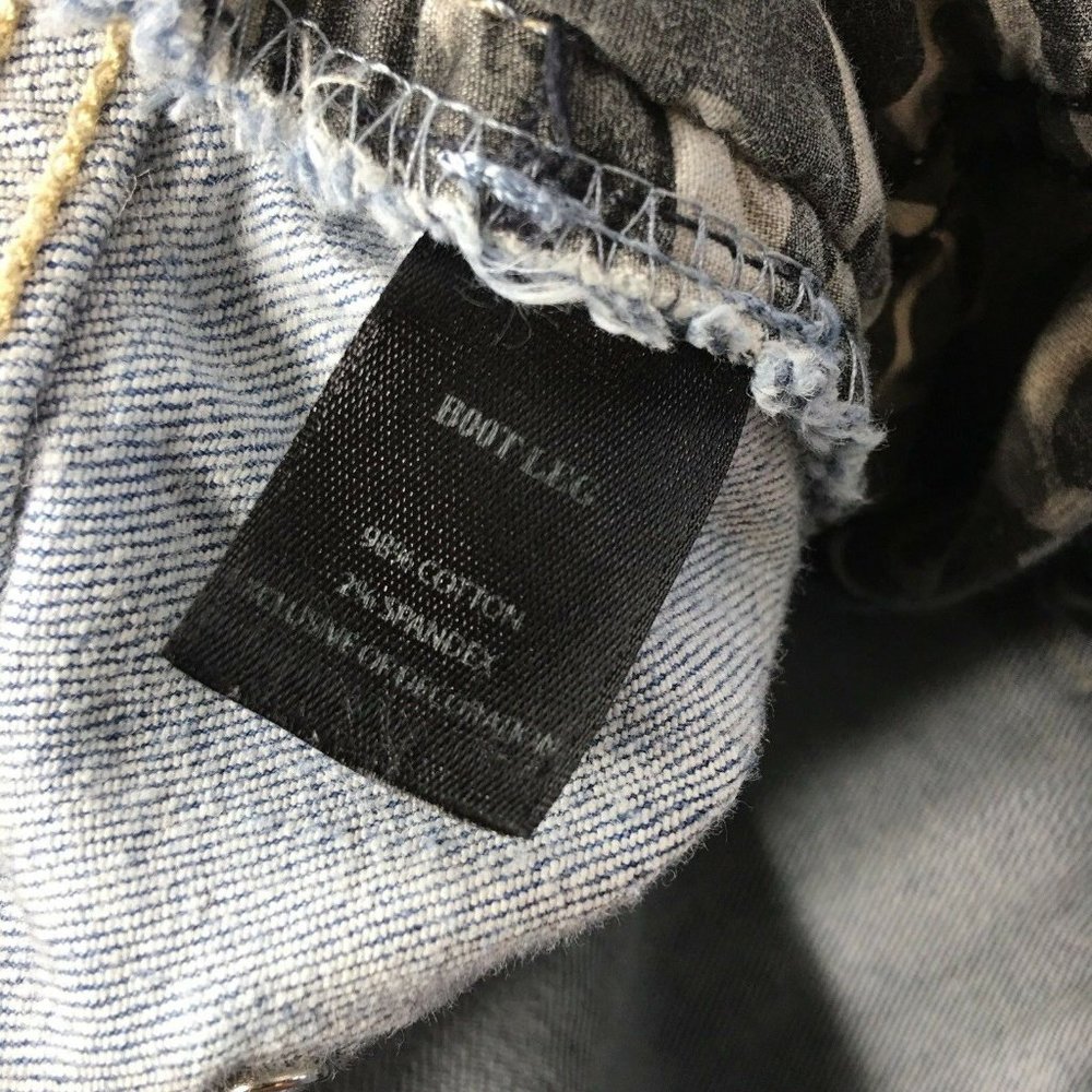 White House Black Market Womens Jeans Size 6R Boot Leg Inseam 33" Blue Denim - Picture 11 of 12